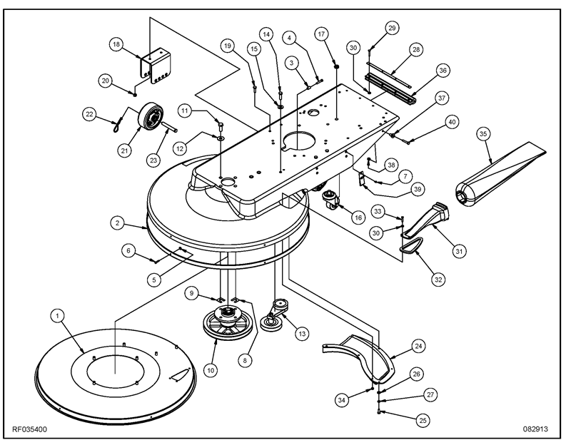 440BU_LT058200_Old Deck Assembly 1