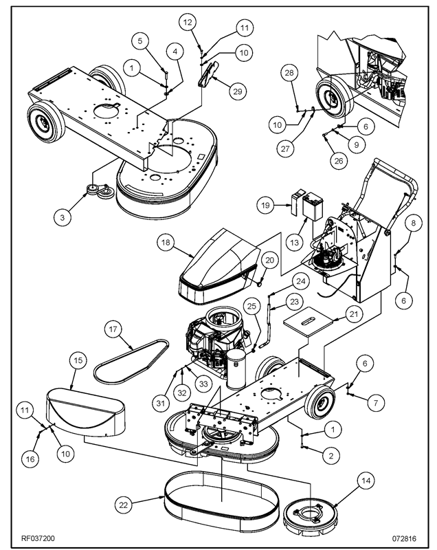 440ST Main Assembly RF037200 1