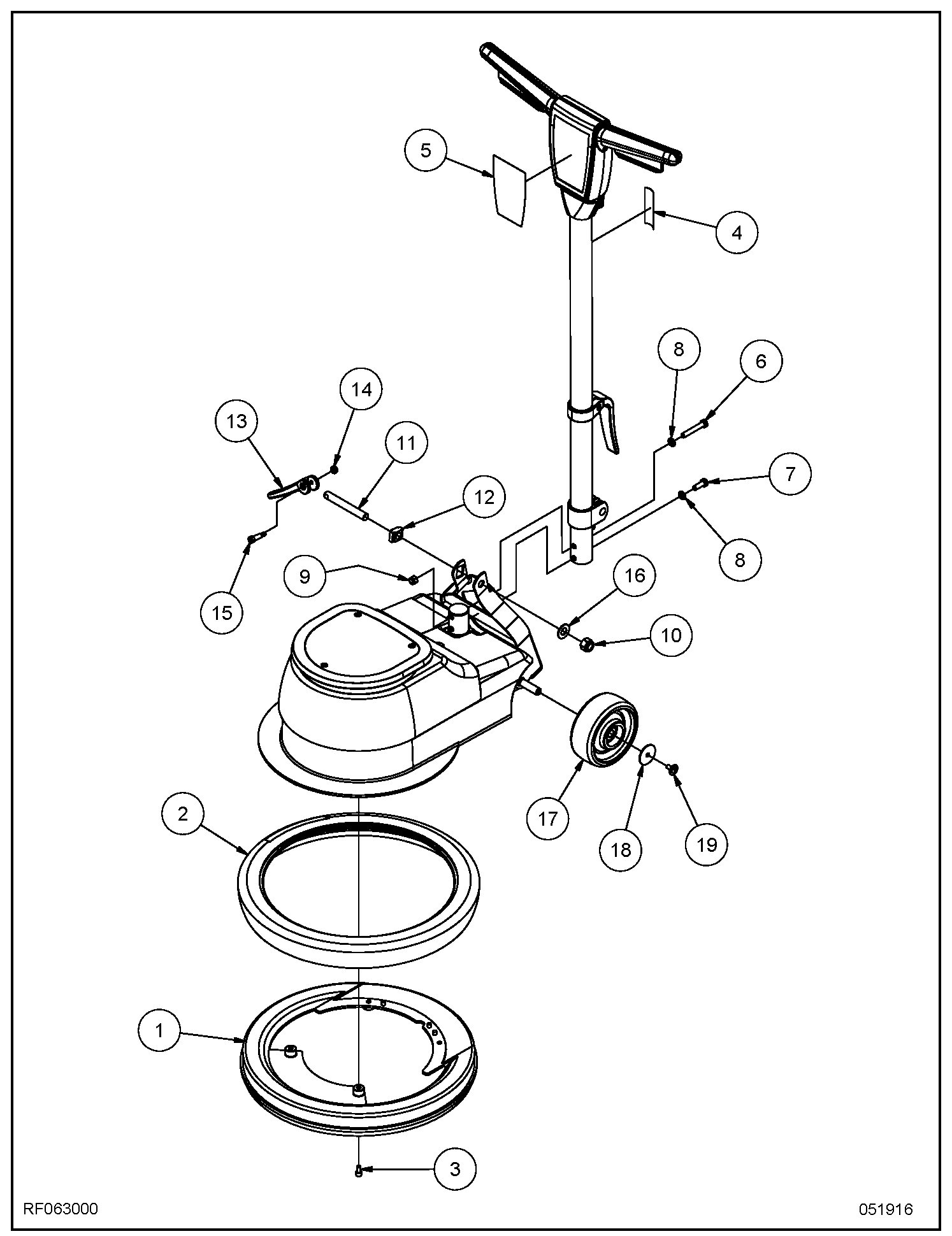 FM_Main Assembly RF063000 Diagram