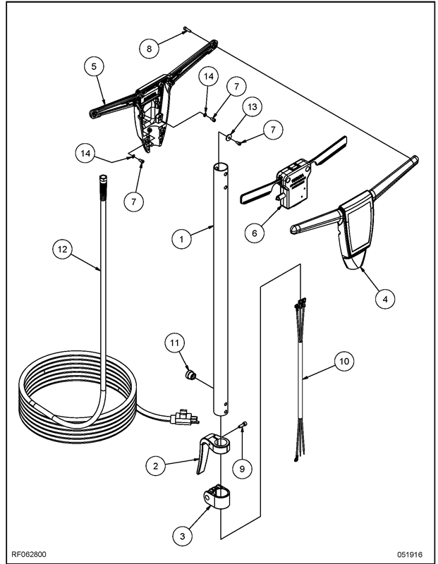 FMHandle Assembly_RF062800 Diagram FMHandle Assembly_RF062800 Diagram