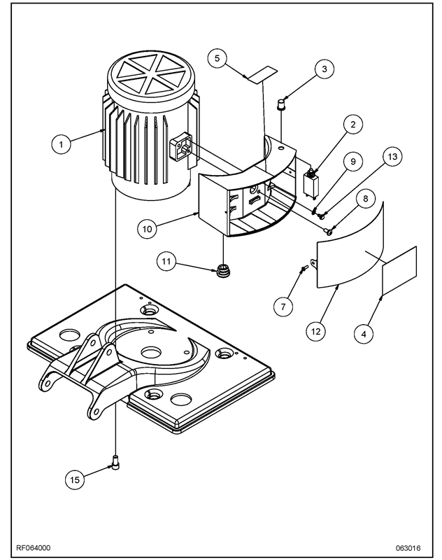 PE250ST_Motor Assembly-Standard 1