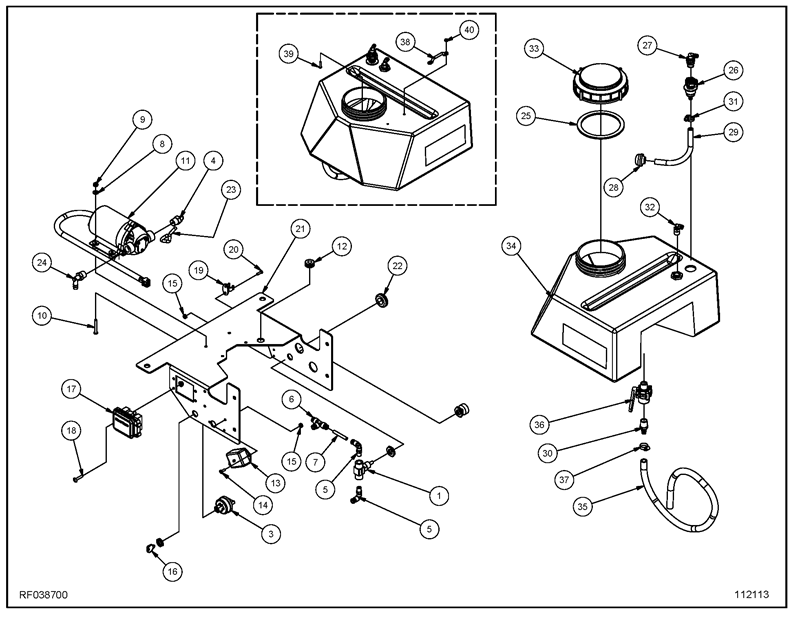 PE420GP_Tank and Controls RF038700