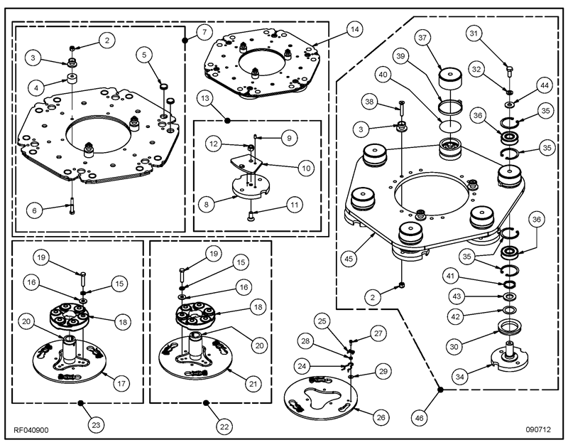 PE450GP_Head Assembly RF040900 PE450GP_Head Assembly RF040900