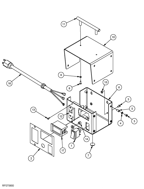 PowerLab 120 Assembly Diagram PowerLab 120 Assembly Diagram